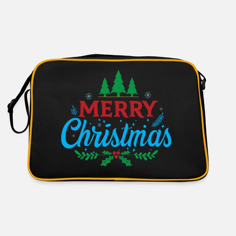 Joyeux Noël Sac Retro