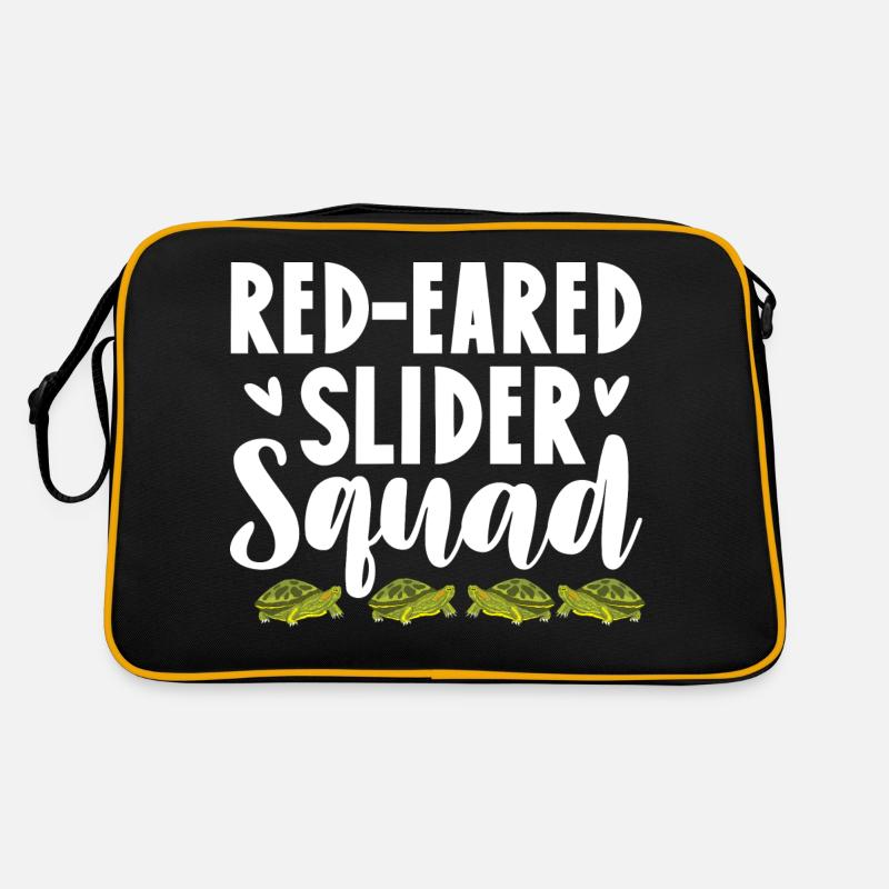 Tortue de compagnie reptile Slider Squad à oreilles rouges Sac Retro
