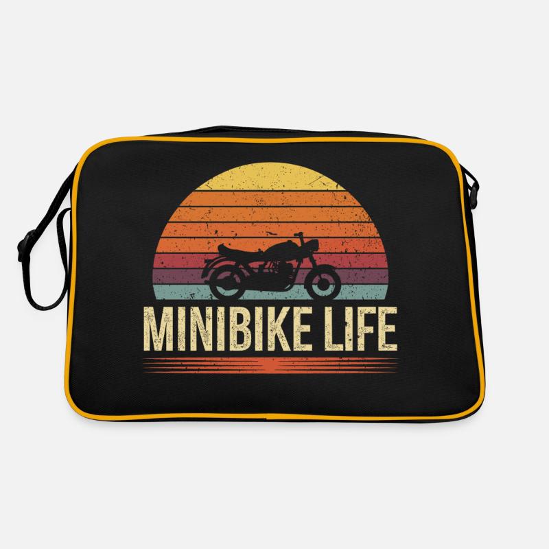 Kleine Bikes, große Leidenschaft Retro Tasche