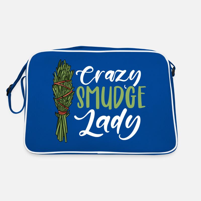 Crazy Smudge Lady Native American Smudging Ritual Retro Bag