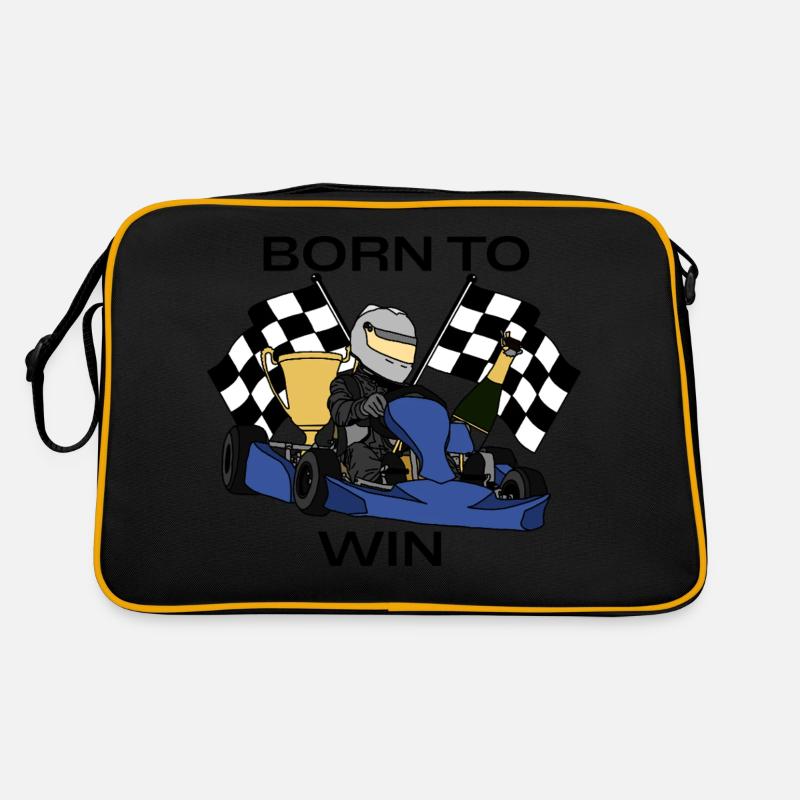 Born to Win Retro Bag
