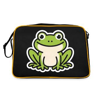 crapaud - Sac Retro - noir/or - Dos
