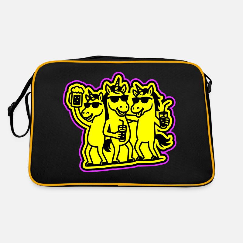 Unicorn Team Party Retro Bag