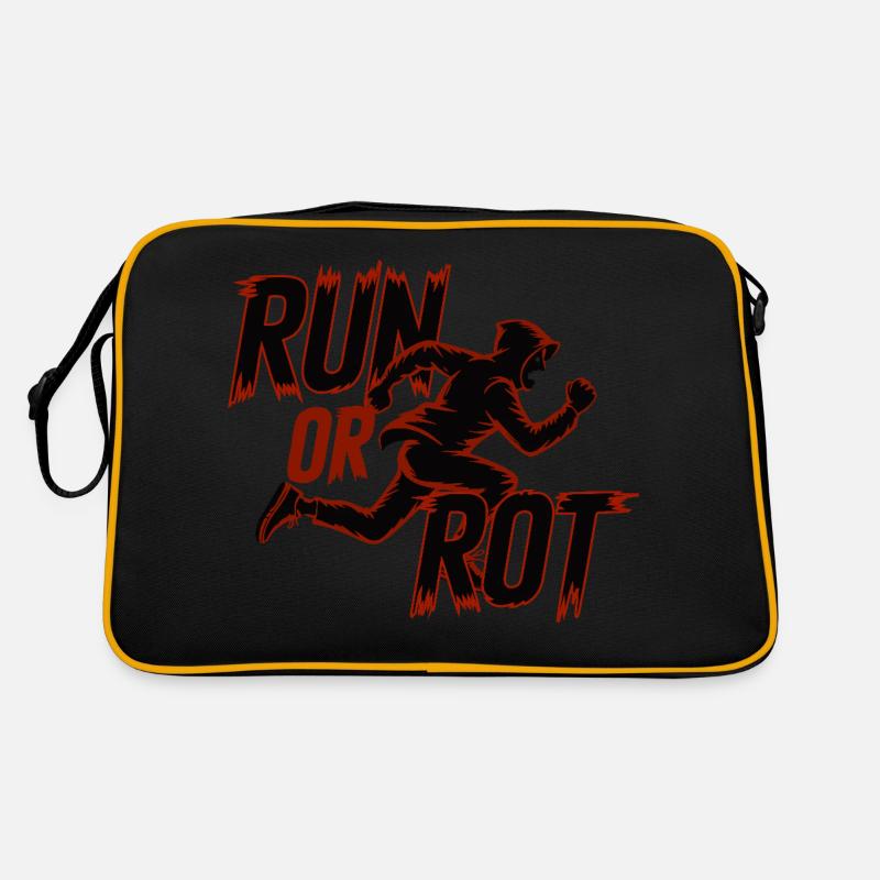RUN OR ROT Retro Bag