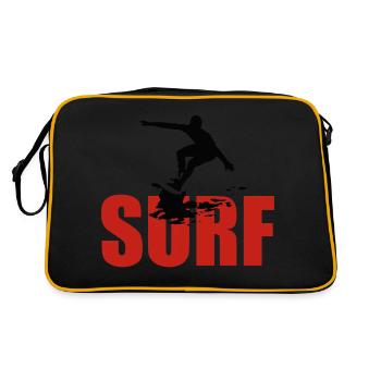 surf - Sac Retro - noir/or - Dos