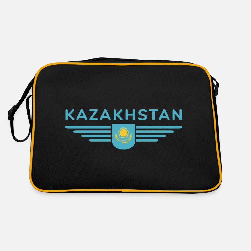 Kasachstan Design – Steppe und Tradition Retro Tasche