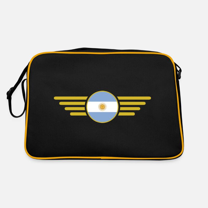 J’aime l’Argentine, T-shirt design de style élégance Sac Retro