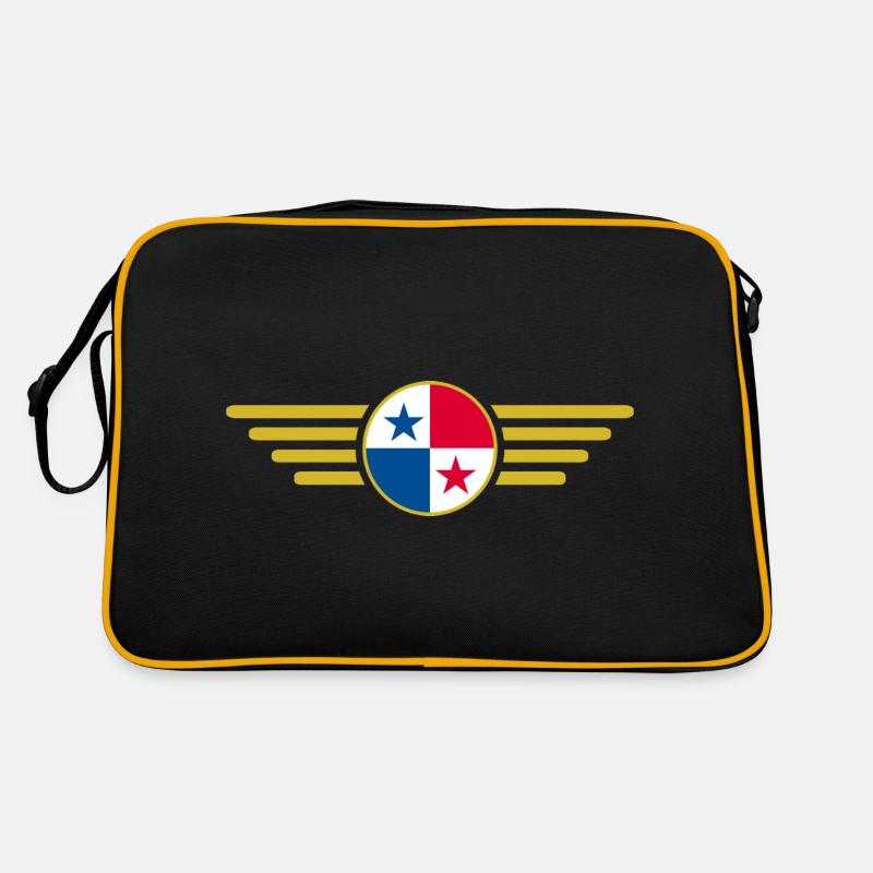 J’aime le Panama, T-shirt design de style élégance Sac Retro