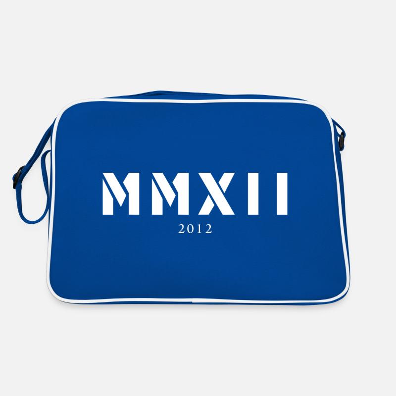 Année de naissance en chiffres romains Fabriqué en 2012 Sac Retro