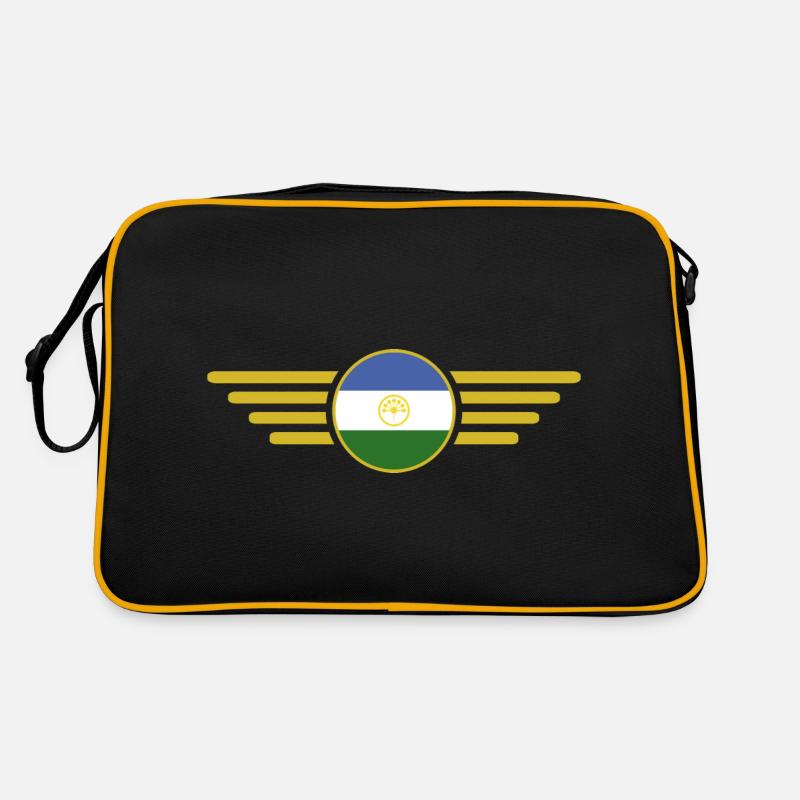 Ich liebe Bashkortostan, Design T-Shirt Retro Tasche