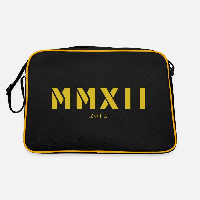 Année de naissance en chiffres romains Fabriqué en 2012 Sac Retro