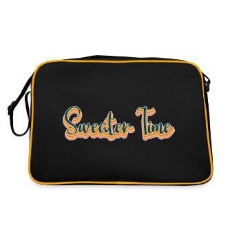 Sweater Time - Retro Bag - black/gold - Back