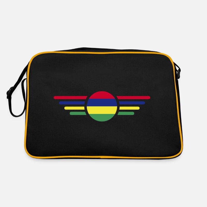 I Love Mauritius, T-Shirt Design Style Élégance Sac Retro