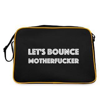 Lets Bounce | Talentshow, Germany, Big N - Retro Bag - black/gold - Back