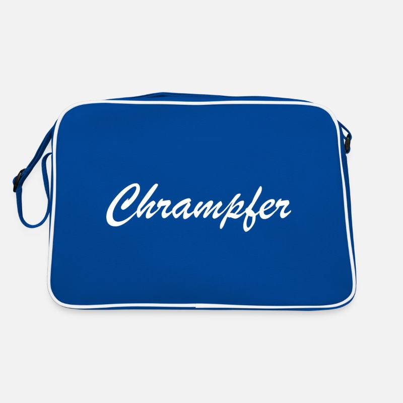 Chrampfer | Schweizerdeutsch, Schweiz, Dialekt Retro Tasche