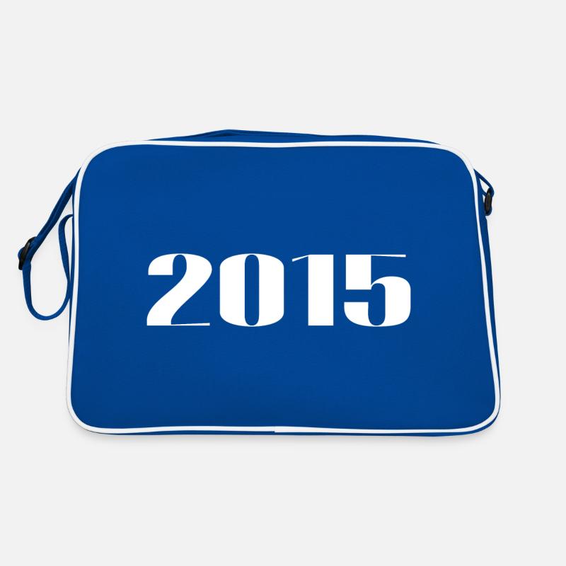2015 - Geschenk geboren im Jahr 2015 Retro Tasche