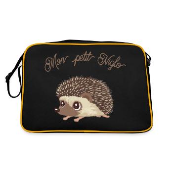 Tee shirts enfants " niglo " - Sac Retro - noir/or - Dos