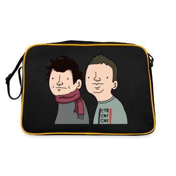 Laink et Terracid Wankuls - Sac Retro - noir/or - Dos