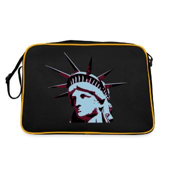 Lady Liberty - Sac Retro - noir/or - Dos