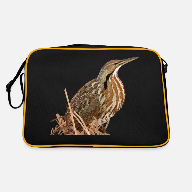 Lentiginous Bittern Retro Tasche