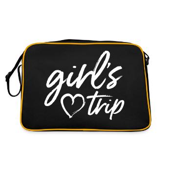 Girl's Trip - Retro Bag - black/gold - Back