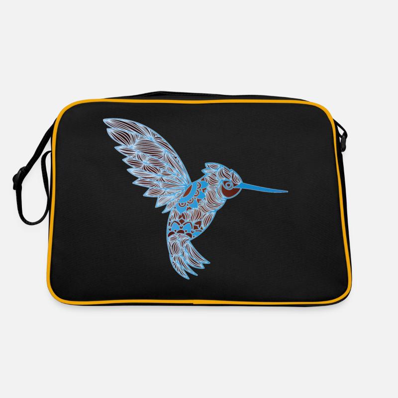 Vogel - Mandala - Goa Retro Tasche