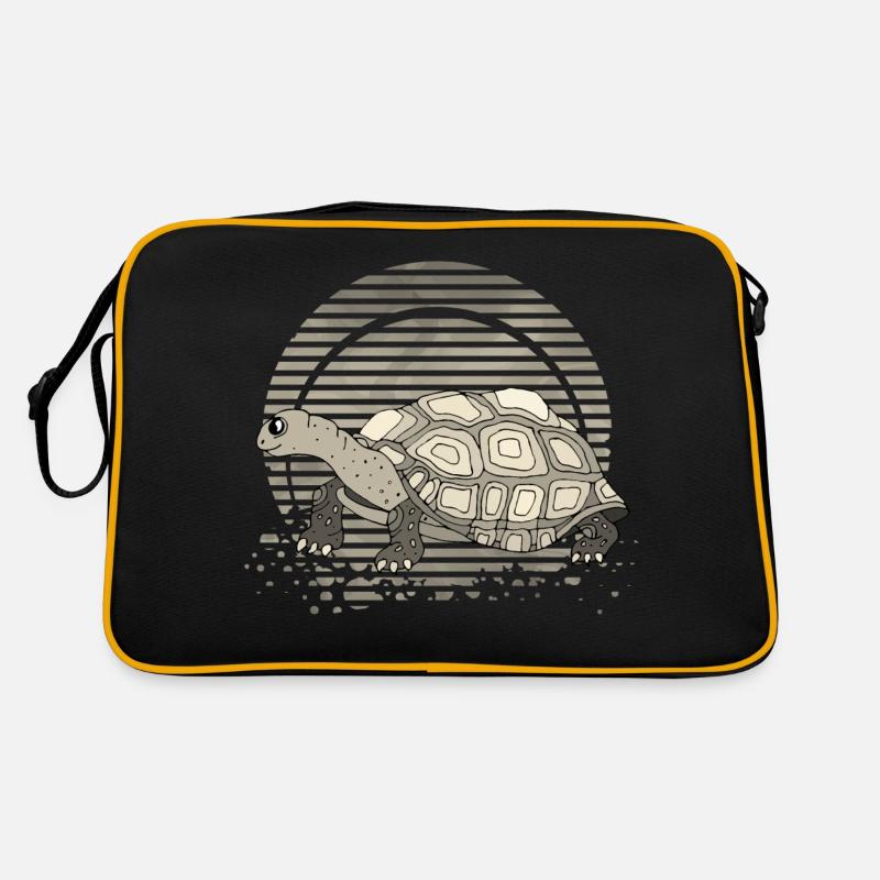 Tortoise - Retro Bag - black/gold