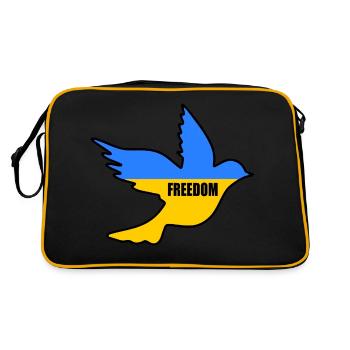 Ukraine - Sac Retro - noir/or - Dos