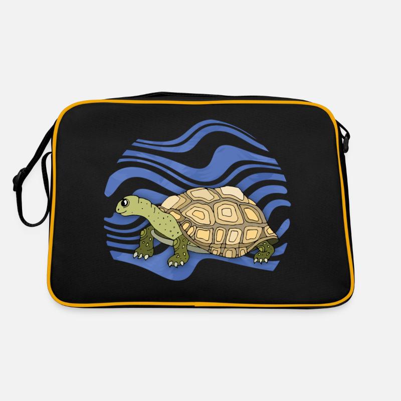 Schildkröte Retro Tasche