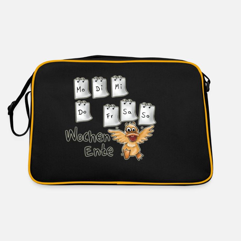 wochenente Retro Tasche
