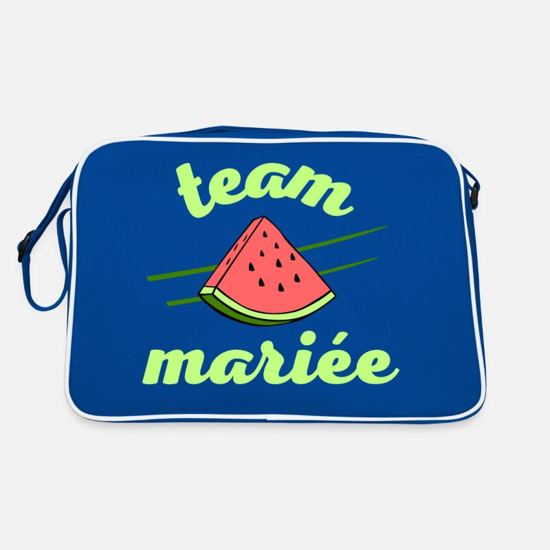 EVJF pastèque été Team mariée Sac Retro