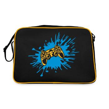 Drops of Color blobs controller console - Retro Bag - black/gold - Back