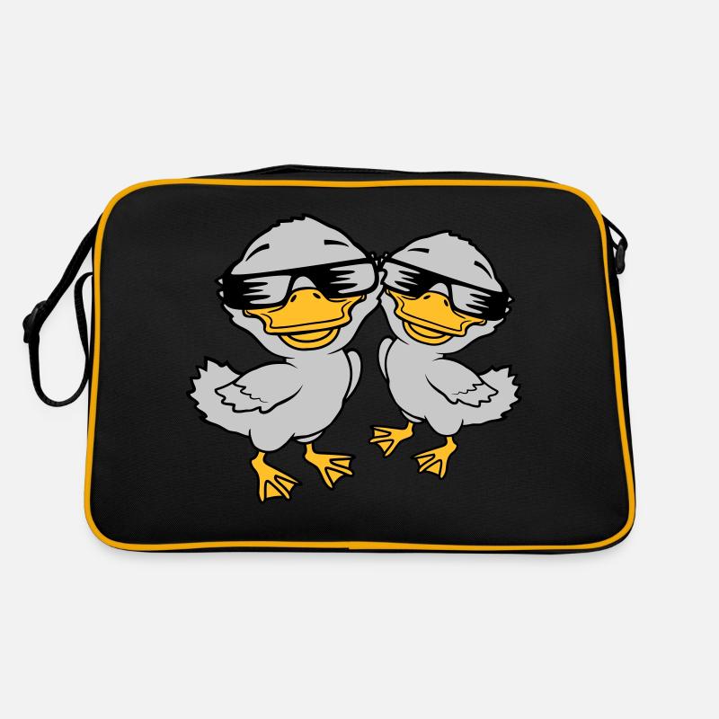 2 lunettes de soleil Cool Duckling Sac Retro