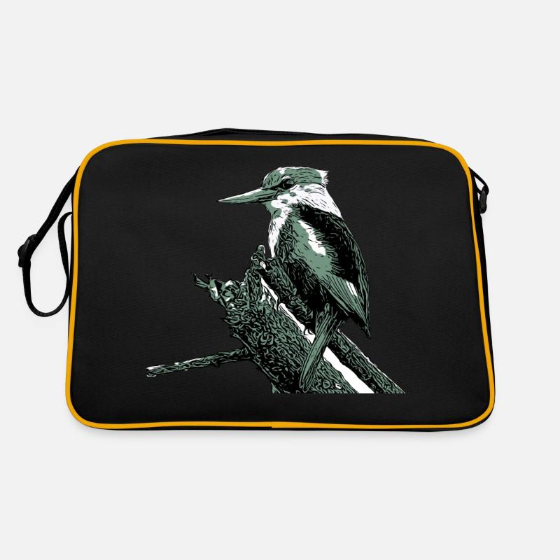 Eisvogel Retro Tasche