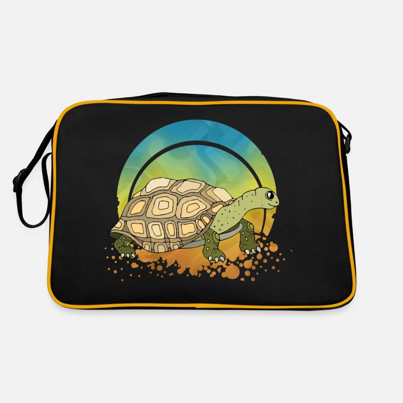 Schildkröte Retro Tasche