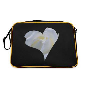 Cœur de Rose Blanche - Sac Retro - noir/or - Dos