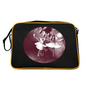 Fleur rétro - Sac Retro - noir/or - Dos
