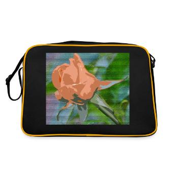 Orange Liquid - Retro Bag - black/gold - Back