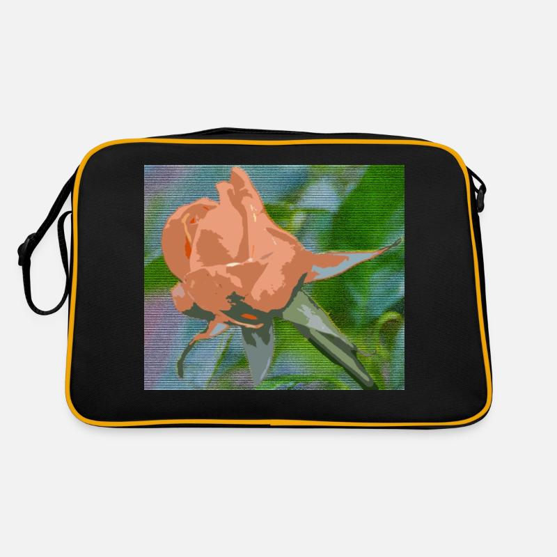 Orange Liquid Retro Bag