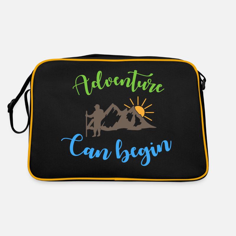 Abenteuer kann beginnen - Camping Life Retro Tasche