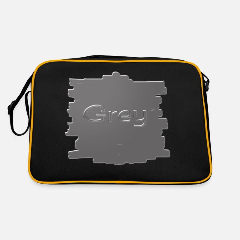 Grey Retro Bag