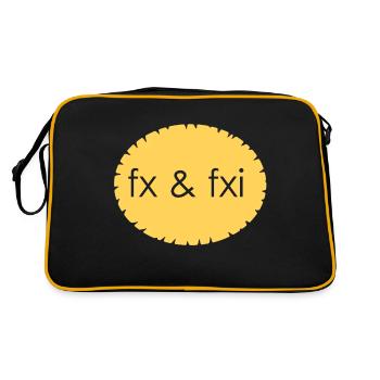 fix foxi - Retro Bag - black/gold - Back