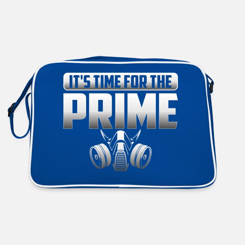 It's Time For The Prime Auto Body Painter Technic Retro Tasche