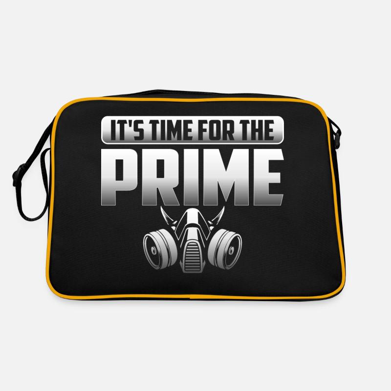 Il est temps pour la technique Prime Auto Body Painter Sac Retro