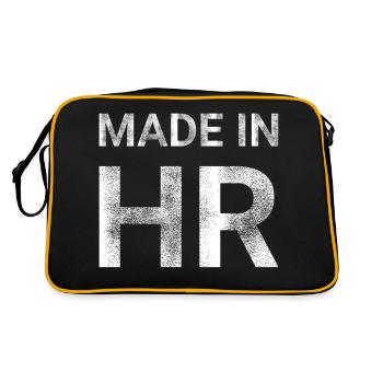 Made In HR - Recruiter - Retro Bag - black/gold - Back