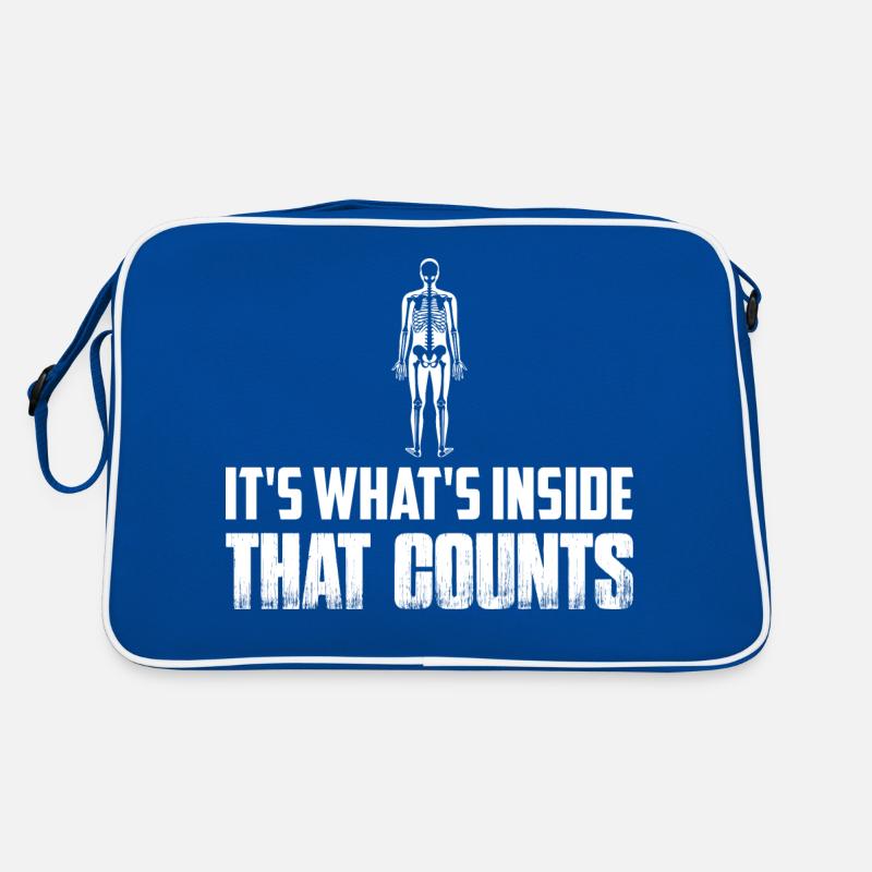 It's What's Inside That Counts X-Ray Rad Tech Radi Retro Tasche