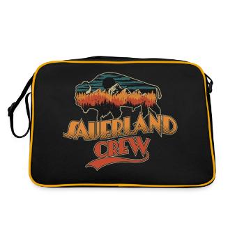 Sauerland Crew Sauerländer Urlaub NRW - Retro Bag - black/gold - Back