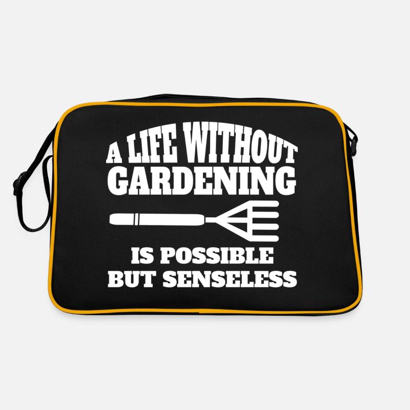 Hobbygärtner Gärtner Obstgarten Garten Geschenk Retro Tasche