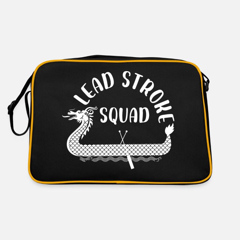 lead stroke squad Design for a paddling fans Retro Tasche