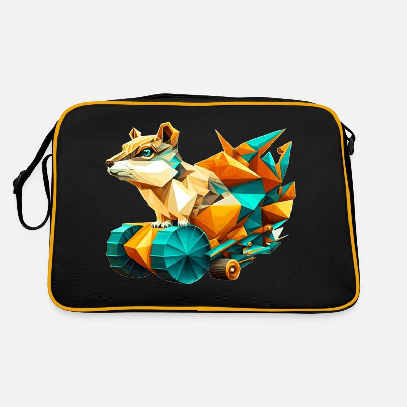 Kit 3D tamia avec roues comme polygone Sac Retro